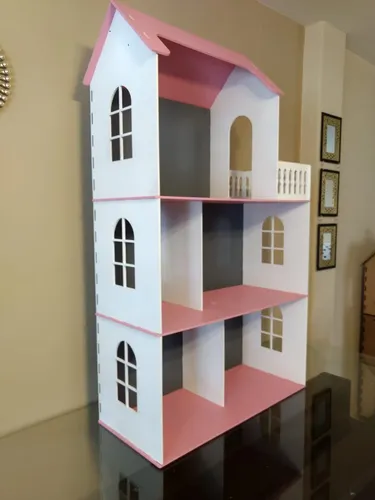 Casita Mu ecas Barbie Madera Mdf 6mm Env o gratis
