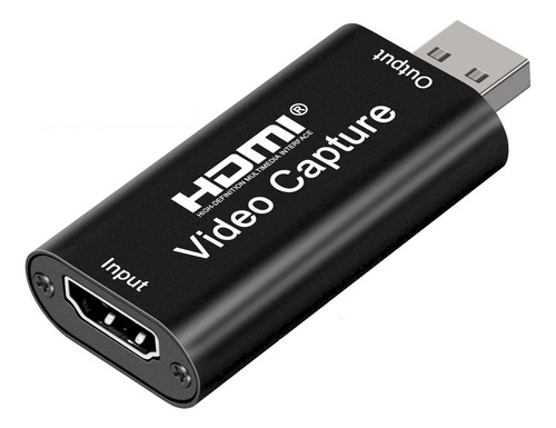Tarjeta De Captura De Video Hdmi 4k, Adaptador De Captura