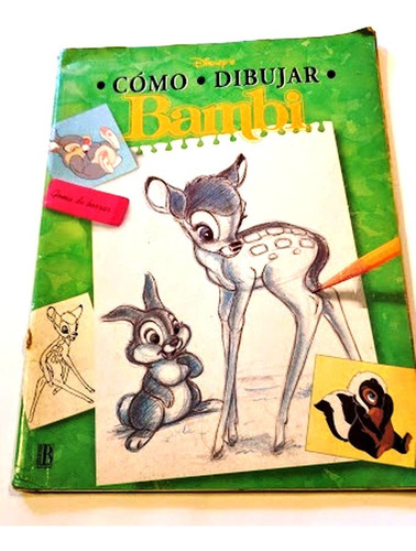 Bambi - Como Dibujarlo - Libro - Disney's - Ediciones B (Usado)