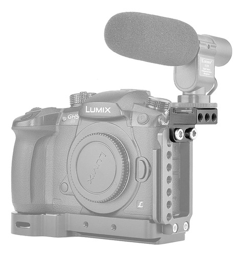 Adaptador De Montagem Mamen Q1-l2 Sapata Fria Vertical Para Cor Preto