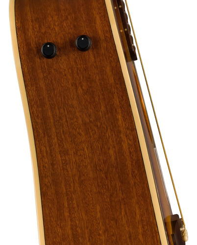 Fender | 097-0713-503 | Guitarra Acústica Redondo Player Sb Color Marrón Claro Material Del Diapasón Arce Orientación De La Mano Diestro