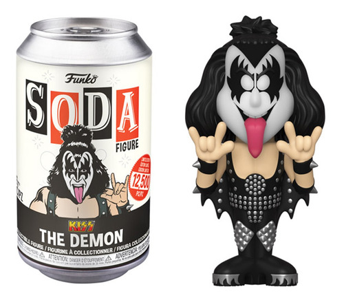 Figura Kiss Funko Soda The Demon Gene Simmons