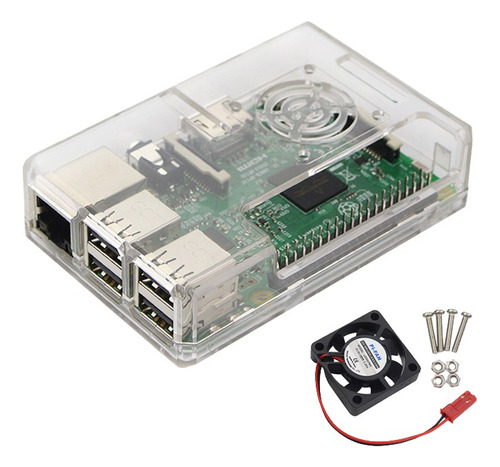 Carcasa Gabinete Raspberry Pi 3b Cooler