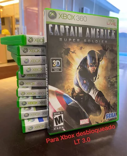 Jogo Captain America Super Soldier Xbox 360 Usado - Meu Game Favorito