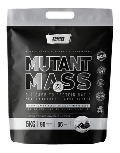  Ganador De Peso Star Nutrition Mutant Mass 5 Kg