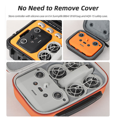 Funda De Silicona Para Dji Neo/mini4pro Rc-n3/2/1