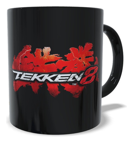 Caneca - Tekken 8 - Fighters Preto Kazuya Mishima