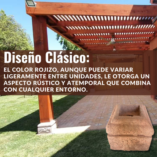 Base Para Pilar Madera Cobertizo Anclaje De Cemento 5x5 PuLG