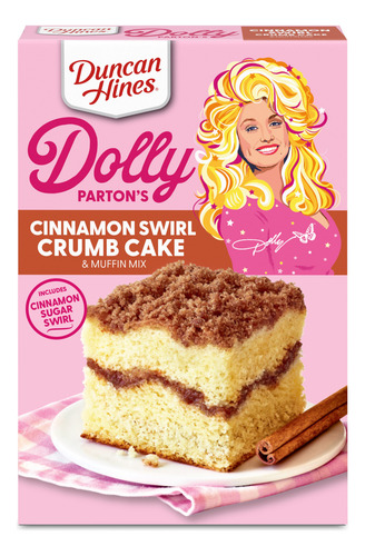 Duncan Hines Dollypartons Mezcla Para Pastel Y Muffin Canela