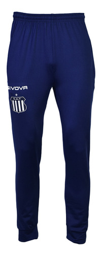 Pantalón Givova Talleres Salida Hombre Azul/blanco