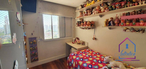 Imagem 25 de 30 de Apartamento Com 2 Suítes E 1 Dormitório À Venda, 109 M² Por R$ 816.000 - Mairarê Reserva Raposo - /sp - Ap0546