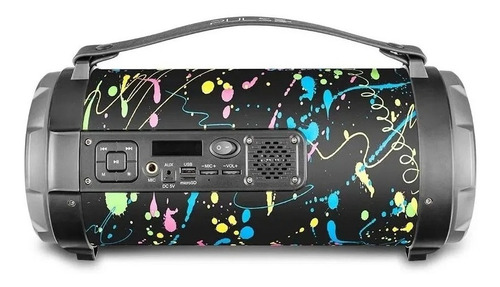 Caixa De Som Bluetooth Pulse Bazooka Portátil - 120w