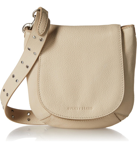 Lucky Brand Jani Crossbody Para Mujer, Estuco, Talla Única E