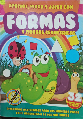 Aprende, Pinta Y Juega Con Formas Y Figuras Geométricas