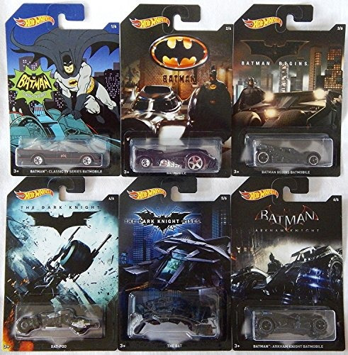 Hot Wheels 2015 Batman Bundle Conjunto De 6 Vehículos Dieca