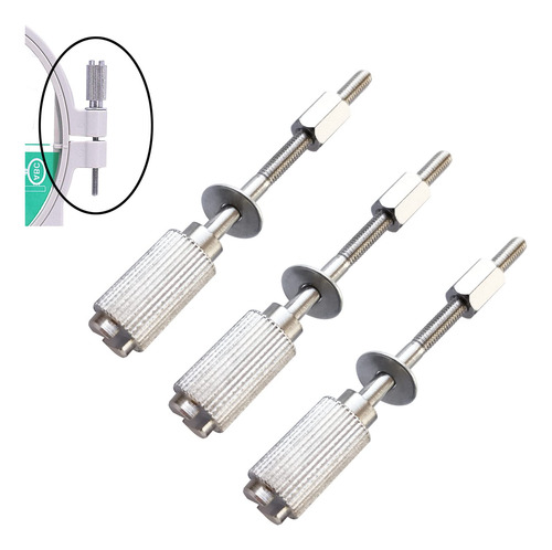 3 Tornillos De Ajuste De Aro Bordado Para Brother Pe800 Se .