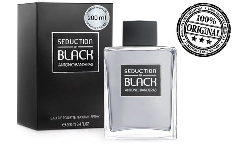 Black Seduction Antonio Banderas Hombre 200ml Edt Original