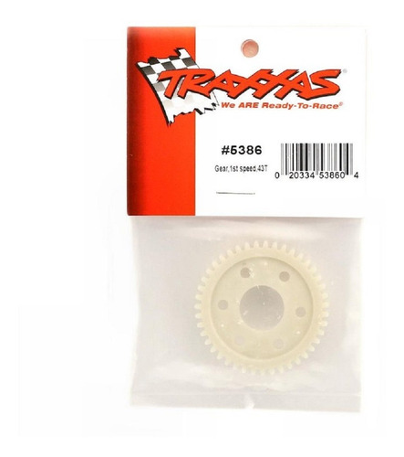 Imagem 2 de 2 de Tra5386 - Engrenagem De Primeira Marcha Traxxas 43t #5386