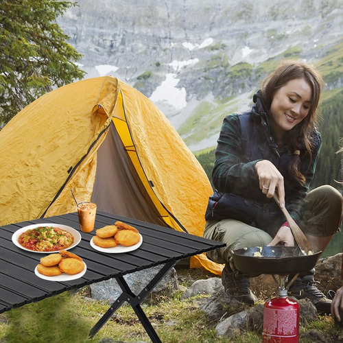 New Hawaii Mesa De Acampamento Dobrável Portátil Capacidade Para 10 Pessoas