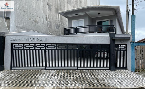 Imagem 1 de 11 de Casa A Venda No Bairro Vila Mirim Em Praia Grande - Sp. - P0495-1