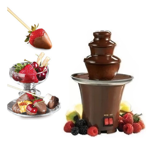 Fuente Chocolatera Pileta Chocolate Maquina Fondue Eventos