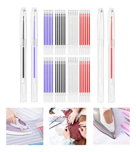 Rotuladores Borrables Para Patchwork De 4 Colores 13 Piezas