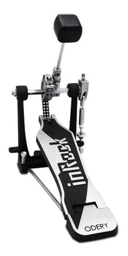 Imagem 2 de 6 de Pedal De Bumbo De Bateria Odery Inrock P704 Ir Pedal Simples
