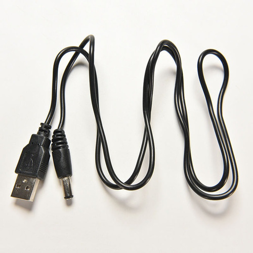 Usb 2.0 Tipo A Macho A 5,5 Mm X 2,1 Mm Dc Conector Macho Con