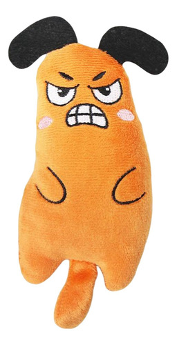 Masticar Dientes Moler Jugar Juguetes Almohada Loca Naranja