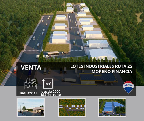 Venta Lotes Industriales Ruta 25 Moreno Financia