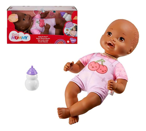 Bebita Recien Nacida Little Mommy Morena