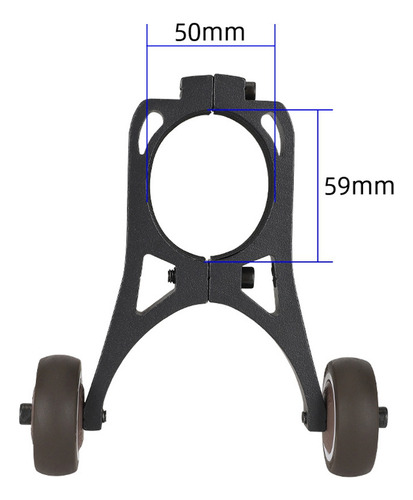 Soporte De Almacenamiento Para Ruedas Trolley, Manos Plegabl