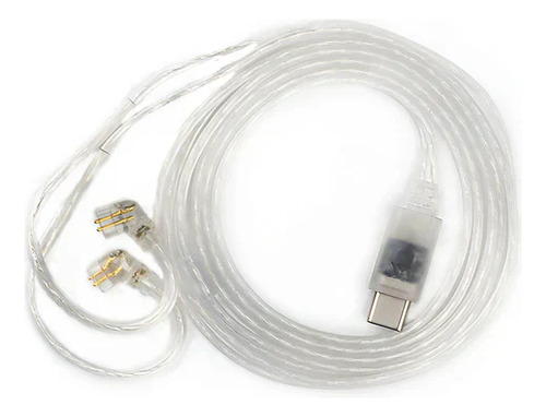 Cable Adaptador Kz Usb Tipo C Audifonos Pin C Sin Microfono