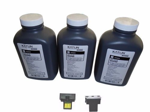 Kit Toner 3 Chip3  Marca Katun Sharp Al 2031/ 2041/ 2051