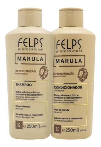 Felps Marula Kit Duo De Hipernutrição 2x250ml