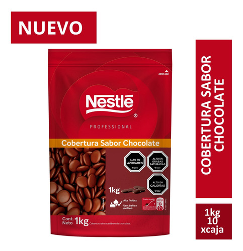 Nestlé® Cobertura Monedas Chocolate 1kg |negocios&repostería
