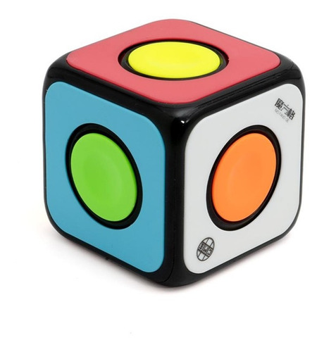 Cubo Rubik Qiyi 1x1x1 Estandar De Colección + Base Cubo