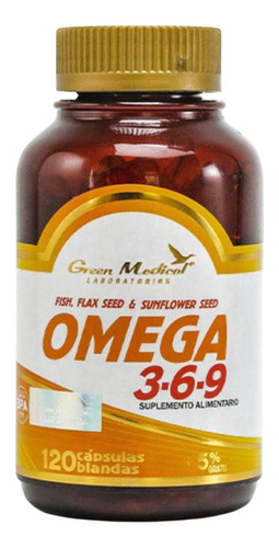 Triple Omega 3 6 9 Gm 120 Caps 1000mg Epa/ Dha/ Vit E