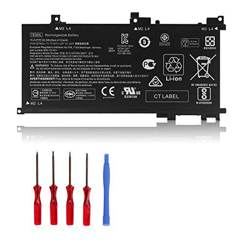 Batería Externa Te04xl Compatible Con Owmen 15-ax200, 15-ax2