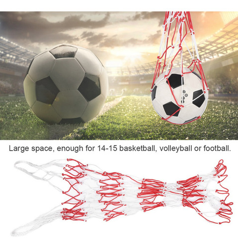 Bolsa De Pelota Portátil Grande Con Soporte De Malla
