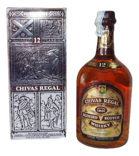 Whisky Chivas Regal 12 Años. 1 Litro. No Realizo Envíos!!!!