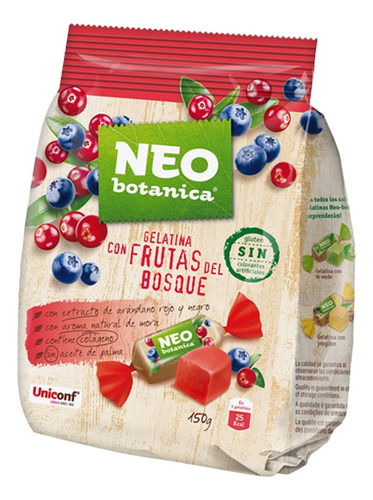 Neo Botanica Gomitas Sin Gluten C/colageno Frutas Del Bosque