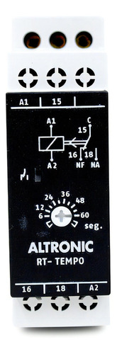 Rele De Tempo Retardo Na Energização Altronic 60s 94-242v