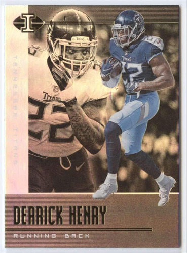 2019 Panini Illusions 77 Derrick Henry Tennessee Titans Tarj