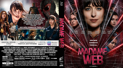 Madame Web 2024 En Bluray. Audio Ing. Esp. Lat. Dolby 5.1