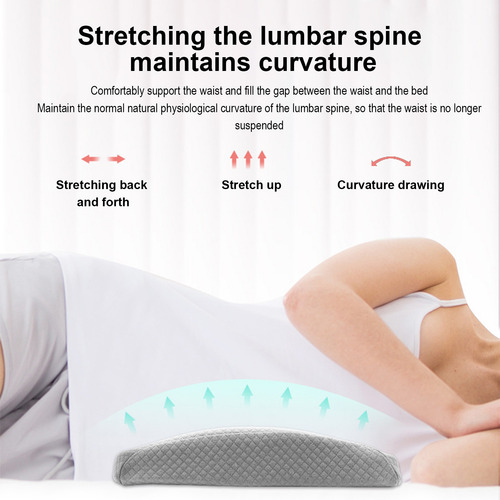 Almohada Lumbar K Pillowcase Para Dormir En La Cama, Cojín D
