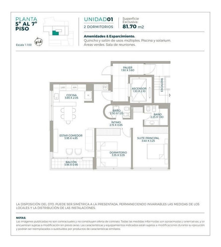 Departamento Premium En Venta De 3 Dormitorio En Rosario