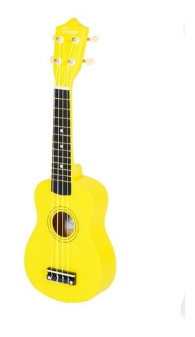 Ukelele Soprano De Madera Niños Colores Con Funda Oferta