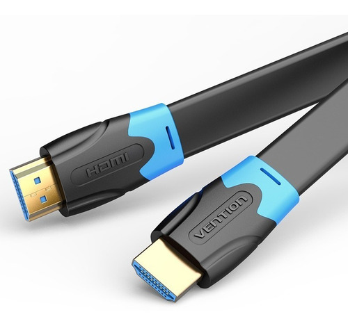 Cable Plano Hdmi 2.0 4k Hdr Arc 0.5 Metros 18 Gbps Vention