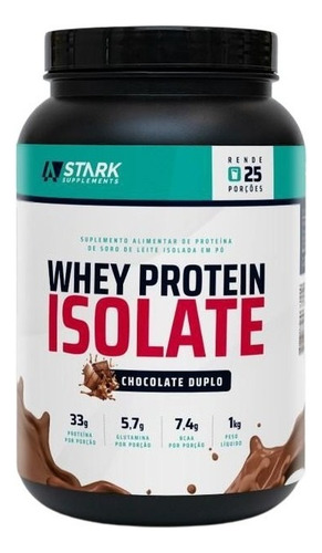 Whey Protein Isolate - Chocolate Duplo (1 kg) - Stark Supplements